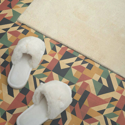 Vinyl tegels zelfklevend Geometrisch patroon in een abstracte benadering