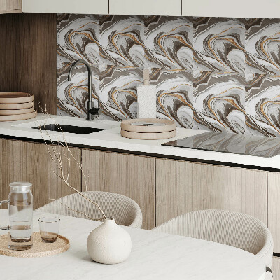 Pvc tegels Golvende patronen in een moderne stijl