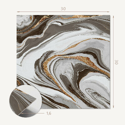 Pvc tegels Golvende patronen in een moderne stijl