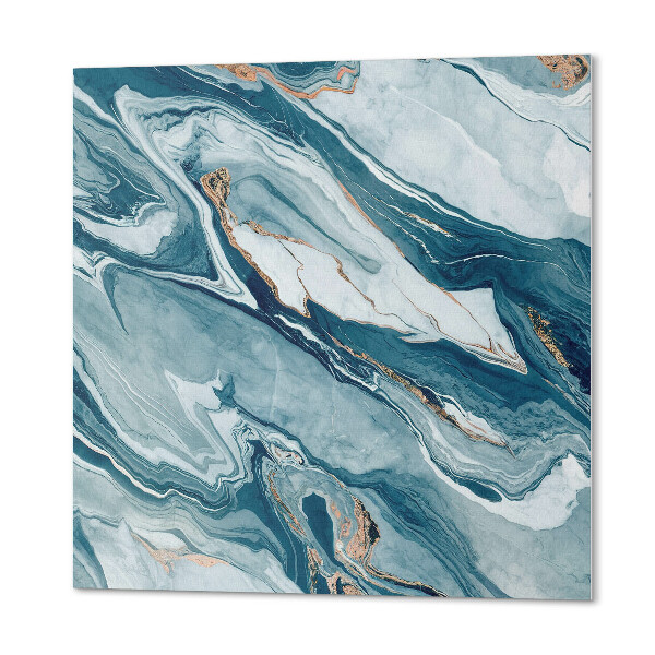 Vinyl tegels zelfklevend Dynamische golven in een abstracte stijl