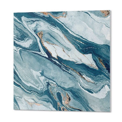 Vinyl tegels zelfklevend Dynamische golven in een abstracte stijl