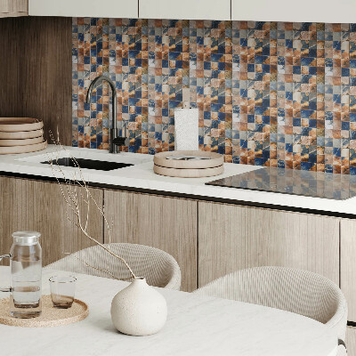 Zelfklevende vinyltegels Mozaïekpatronen met stenen accenten