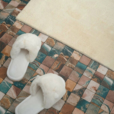 Pvc tegels Mozaïekpatroon met stenen elementen