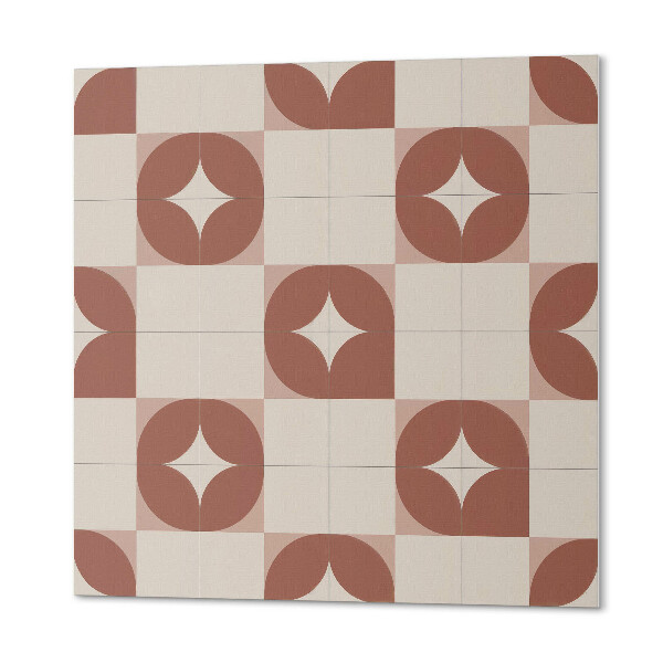 Pvc tegels Geometrisch patroon met cirkels