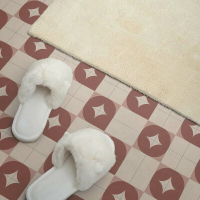 Pvc tegels Geometrisch patroon met cirkels