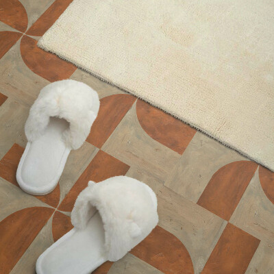 Pvc tegels Krommen en geometrische figuren