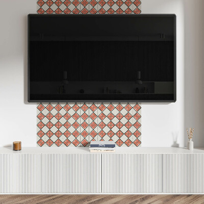 Vinyl tegels zelfklevend Ruiten in de moderne meetkunde