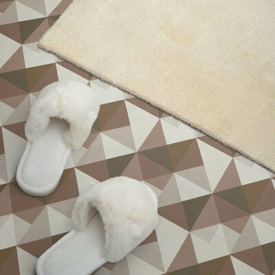 Vinyl tegels zelfklevend Een minimalistisch driehoekig patroon