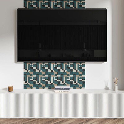 Pvc tegels Abstracte vormen met unieke vormen