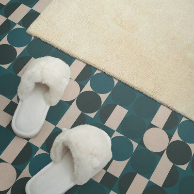 Vinyl tegels zelfklevend Geometrische patronen met verschillende vormen