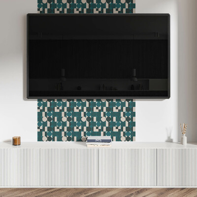 Vinyl tegels zelfklevend Geometrische patronen met verschillende vormen