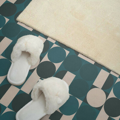 Vinyl tegels zelfklevend Geometrische patronen met verschillende vormen