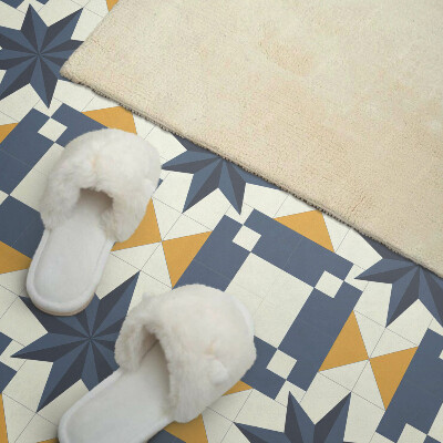 Zelfklevende vinyltegels Stijlvol geometrisch stermotief