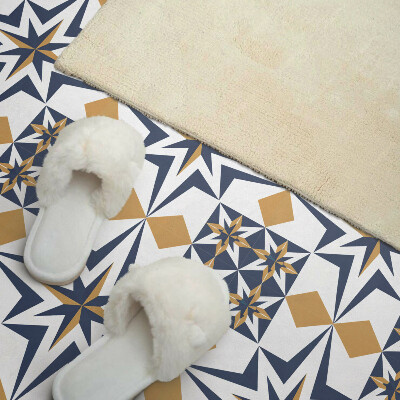 Pvc tegels Kwantumsterren in geometrische vormen