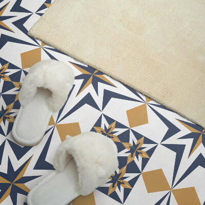 Pvc tegels Kwantumsterren in geometrische vormen