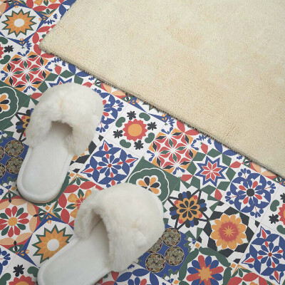 Zelfklevende vinyltegels Mozaïekpatronen in lijnen