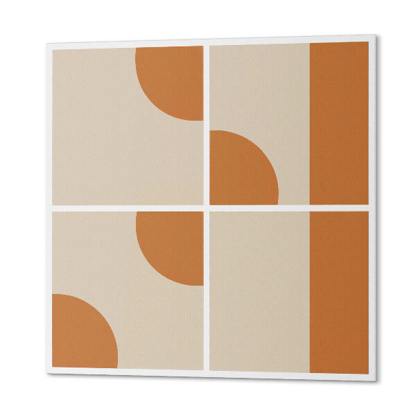 Vinyl tegels zelfklevend Geometrische motieven in een abstracte stijl