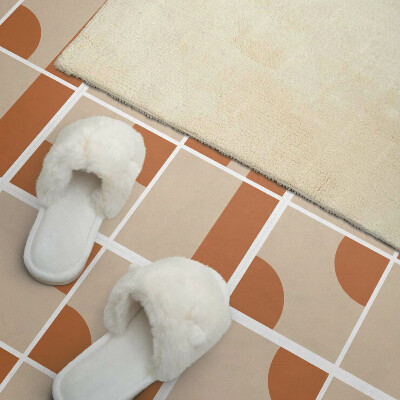 Vinyl tegels zelfklevend Geometrische motieven in een abstracte stijl