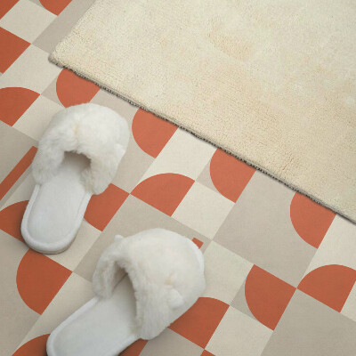 Zelfklevende vinyltegels Creatieve compositie van vormen