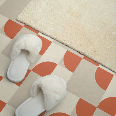 Zelfklevende vinyltegels Creatieve compositie van vormen