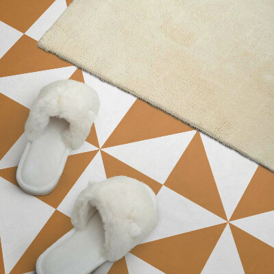 Vinyl tegels zelfklevend Vierkante driehoeken in geometrische stijl