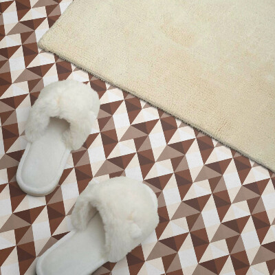 Zelfklevende vinyltegels Een minimalistisch driehoekspatroon