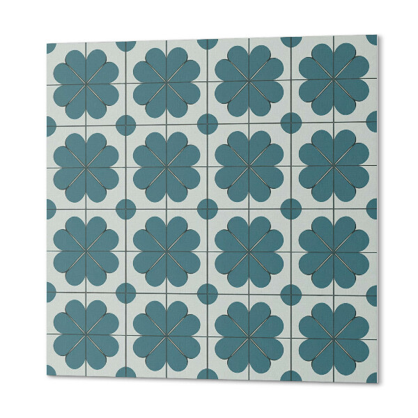 Pvc tegels Plantenpatronen in een harmonieuze opstelling