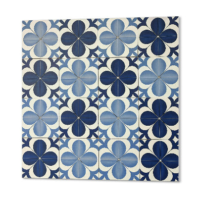 Vinyl tegels zelfklevend Geometrisch bloemenpatroon