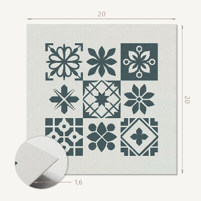 Zelfklevende vinyltegels Stijlvolle geometrische patronen