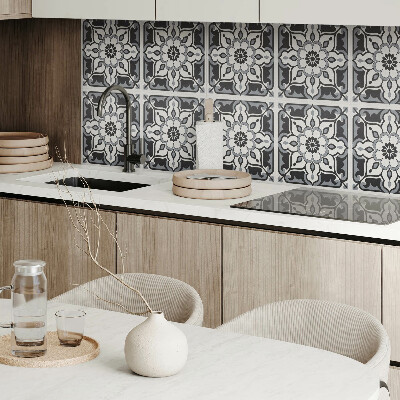 Pvc tegels Bloemenmotief met decoratieve details