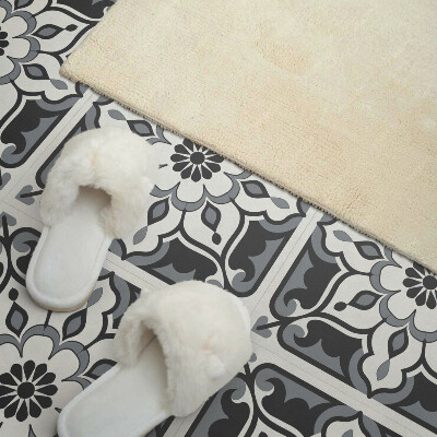 Pvc tegels Bloemenmotief met decoratieve details