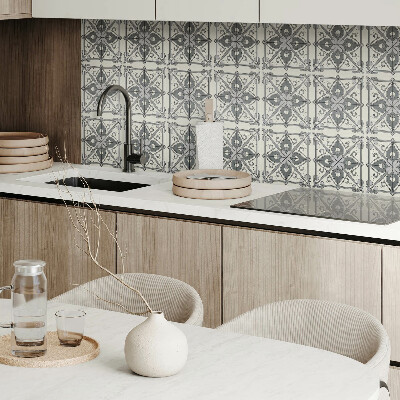 Vinyl tegels zelfklevend Symmetrisch bloemenmotief