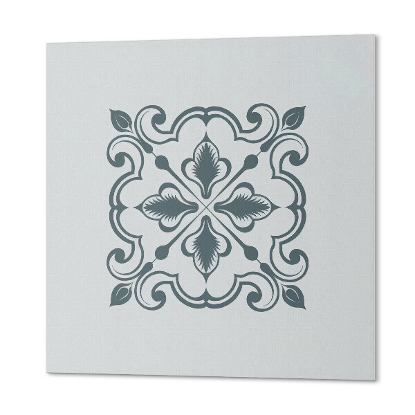 Vinyl tegels zelfklevend Ornamenten met een plantenmotief