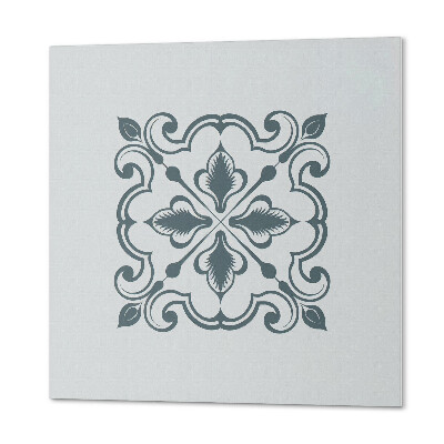 Vinyl tegels zelfklevend Ornamenten met een plantenmotief