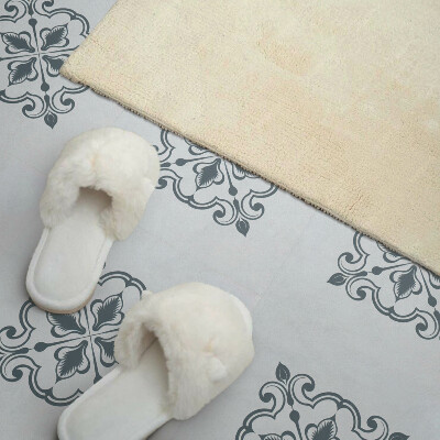 Vinyl tegels zelfklevend Ornamenten met een plantenmotief