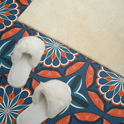 Vinyl tegels zelfklevend Bladmandala-stijl