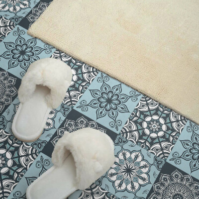 Pvc tegels Mandala in een raster van patronen