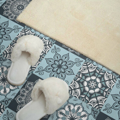 Pvc tegels Mandala in een raster van patronen