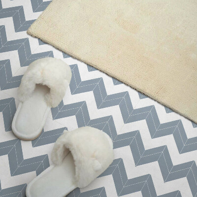 Zelfklevende vinyltegels Zigzag gestreept patroon