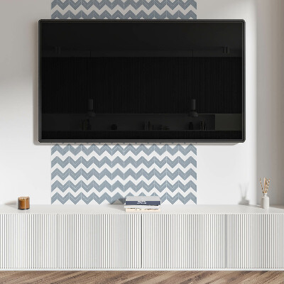 Zelfklevende vinyltegels Zigzag gestreept patroon