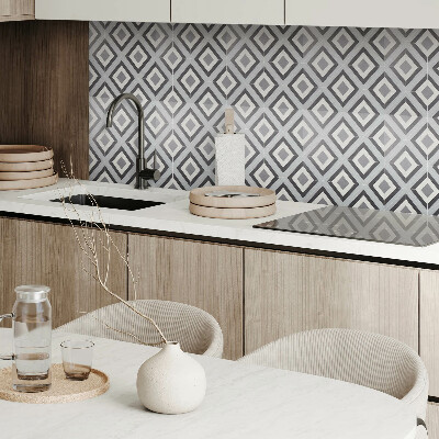 Vinyl tegels zelfklevend Geometrisch ruitpatroon