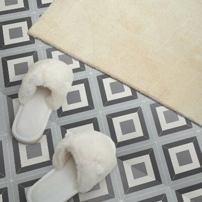 Vinyl tegels zelfklevend Geometrisch ruitpatroon