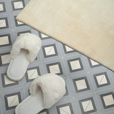 Zelfklevende vinyltegels Vormen in delicate kleuren