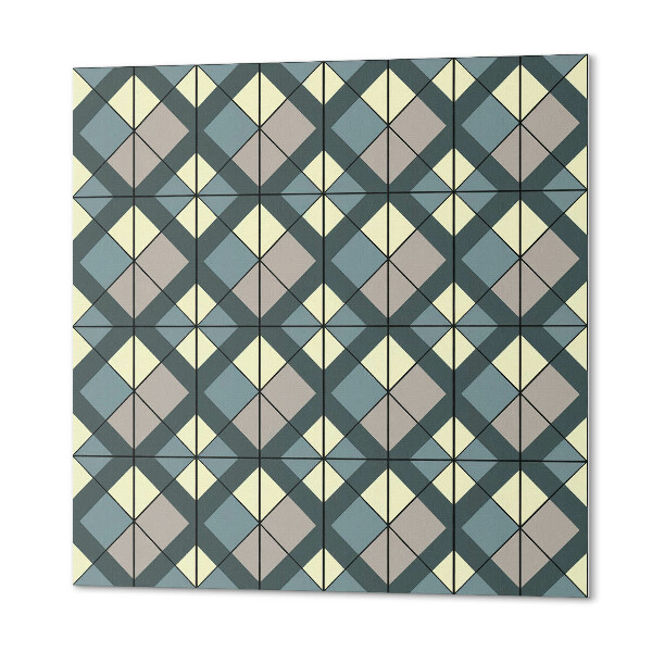 Pvc tegels Geometrisch ruitjespatroon