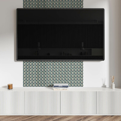 Pvc tegels Geometrisch ruitjespatroon