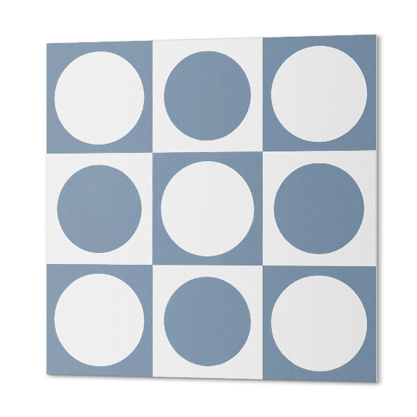 Zelfklevende vinyltegels Meshcirkels in geometrische stijl