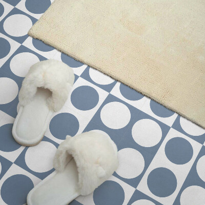 Zelfklevende vinyltegels Meshcirkels in geometrische stijl