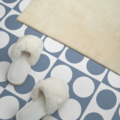 Zelfklevende vinyltegels Meshcirkels in geometrische stijl