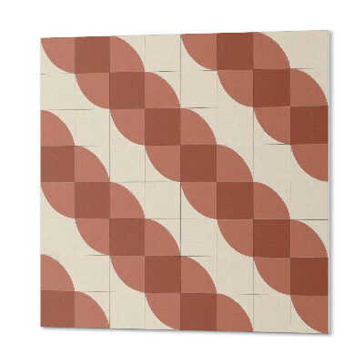 Pvc tegels Golvende geometrische vormen