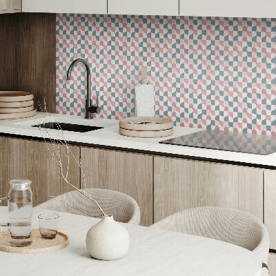 Vinyl tegels zelfklevend Abstracte geometrische vormen